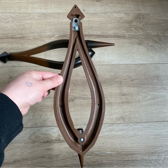 Vintage Wall Sconce candle holders Tear Drop shape Syroco Dart USA MCM - Picture 9 of 10